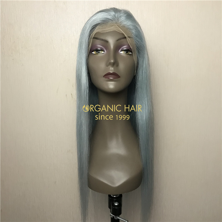 Custom cheap human full lace wig baby hair X95